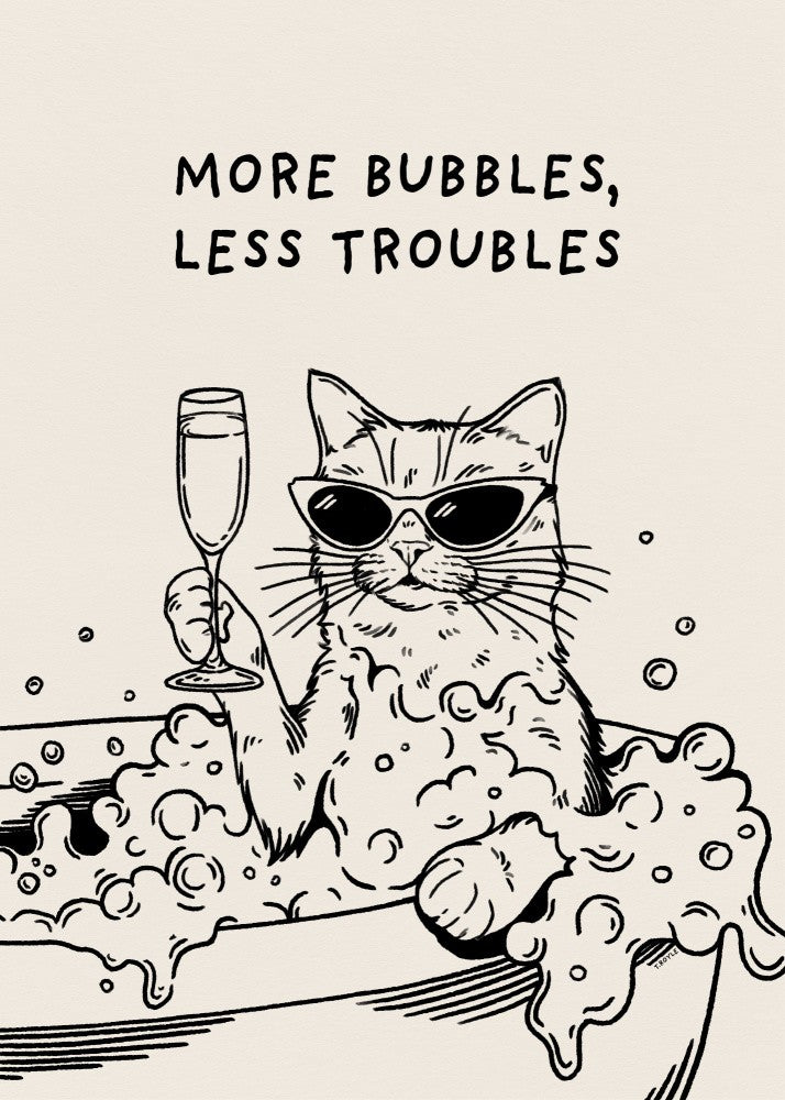 More Bubbles, Less Troubles