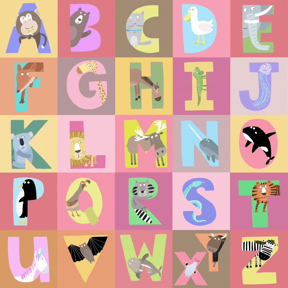 Tieralphabet-Spaß