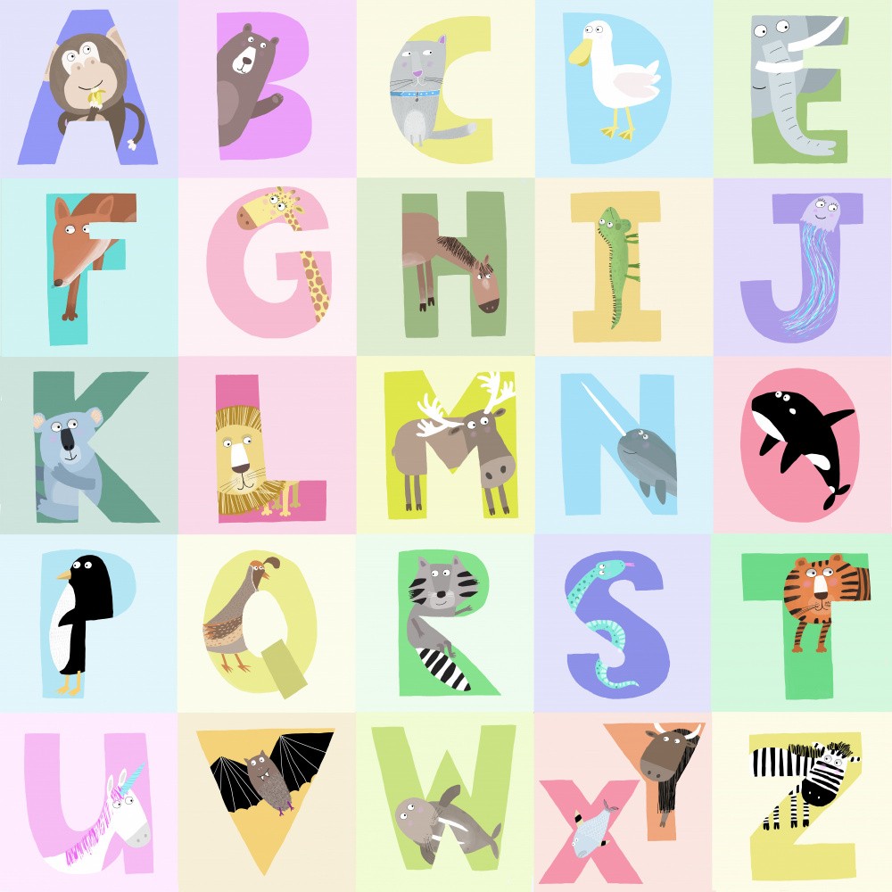 Tieralphabet-Spaß