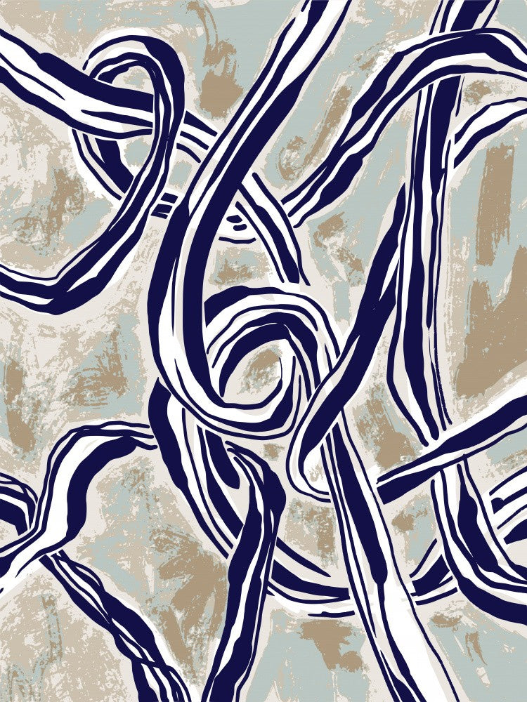 Folge den Linien Abstrakte Knoten
