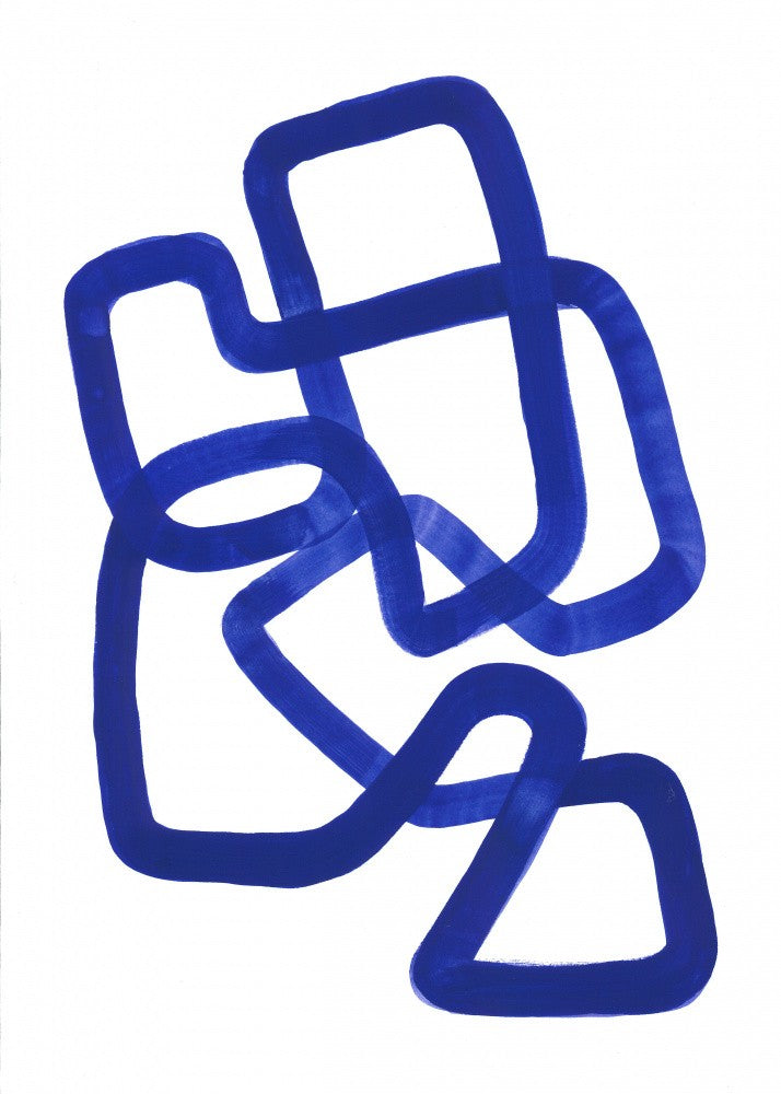 Composition In Blue 03