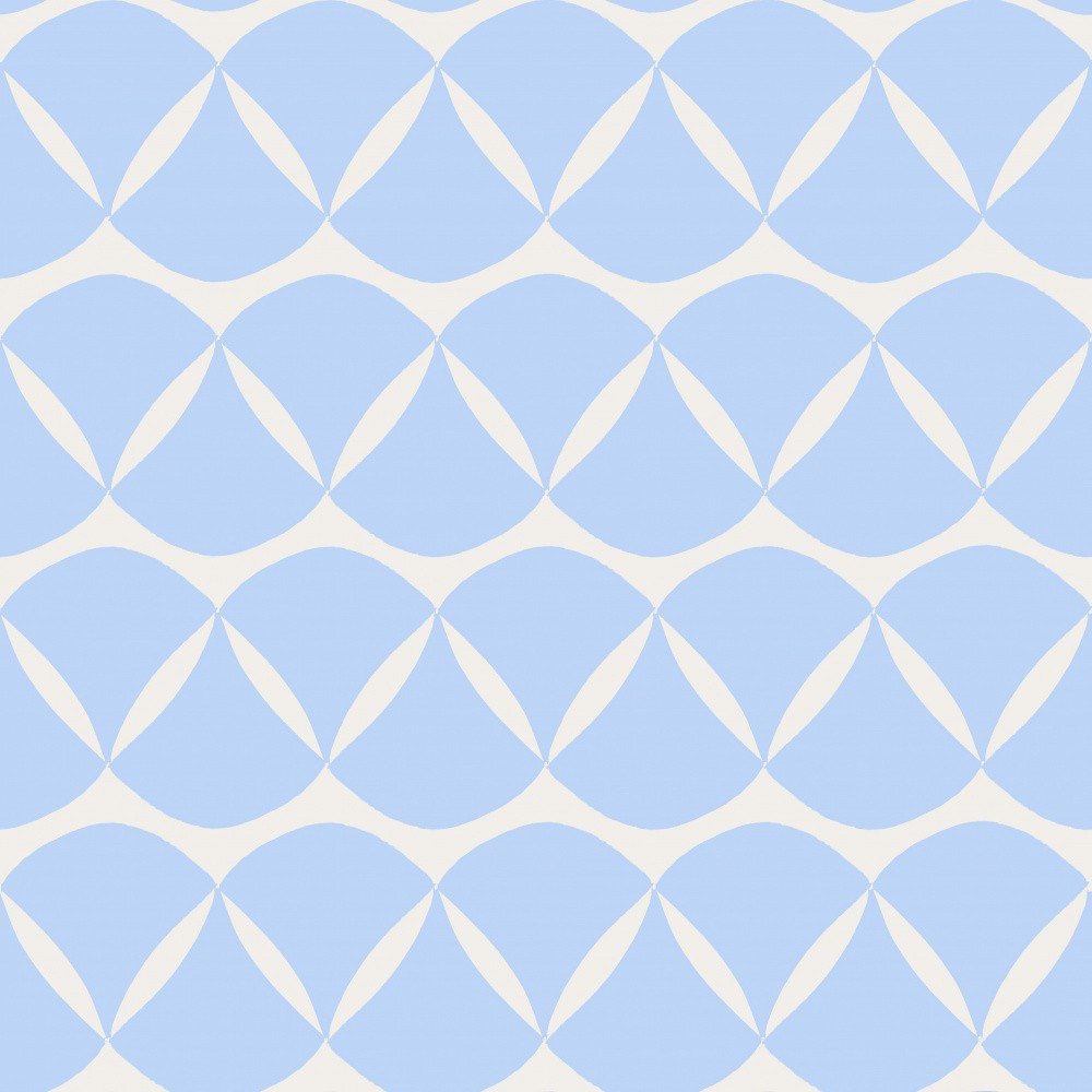 Geometrisches Blau