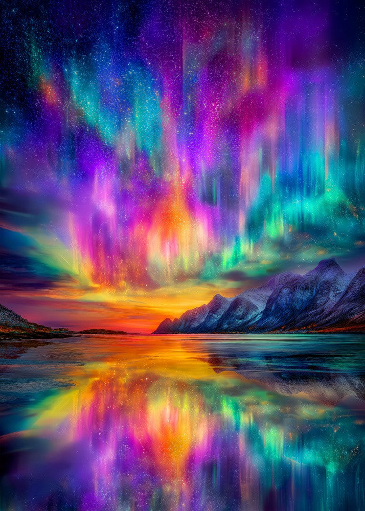 Aurora Borealis art