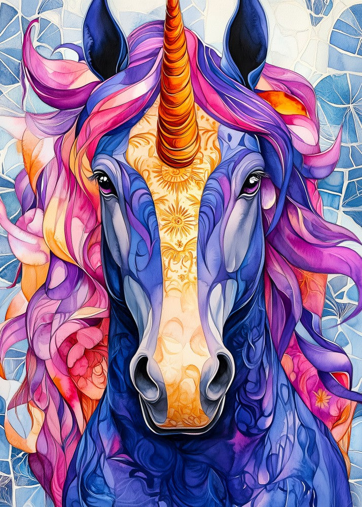 Unicorn magical horse