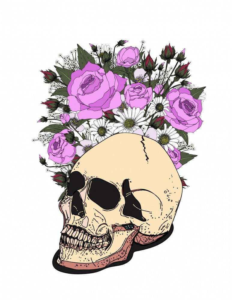 Skull And Roses