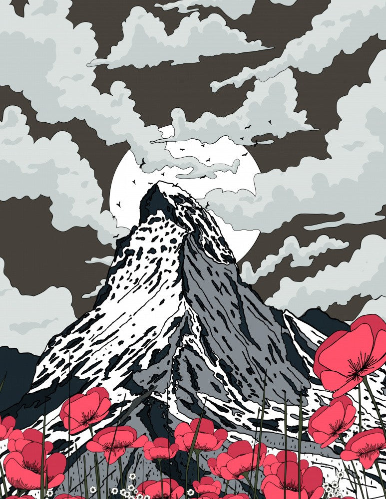 Snow Capped Mountain