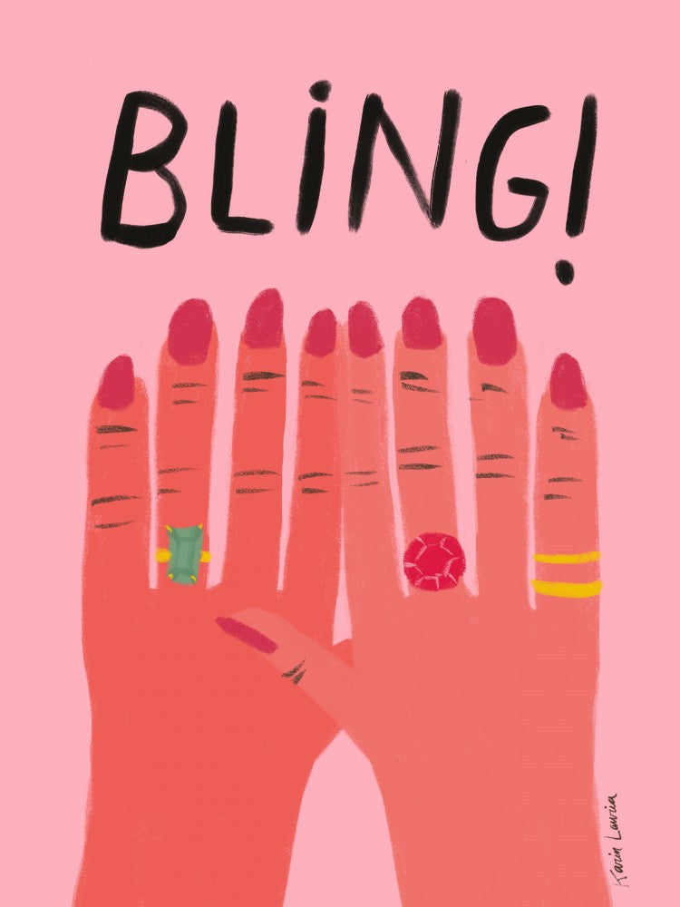 Bling Hands with Rings