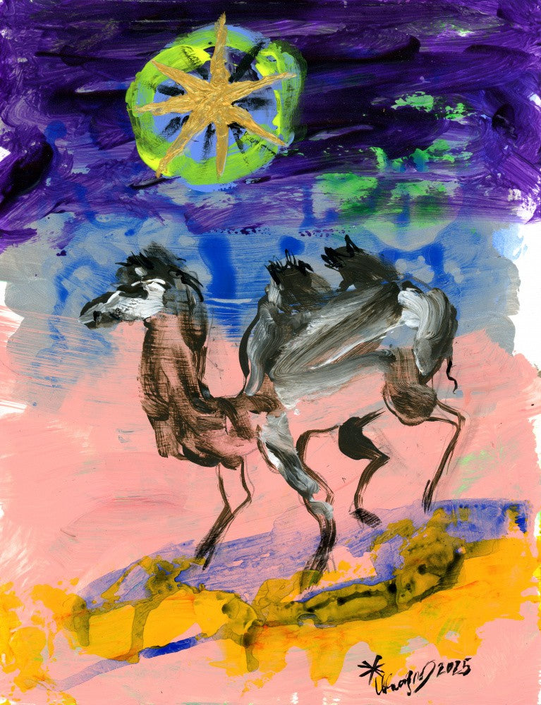 "Camel and Star 1"