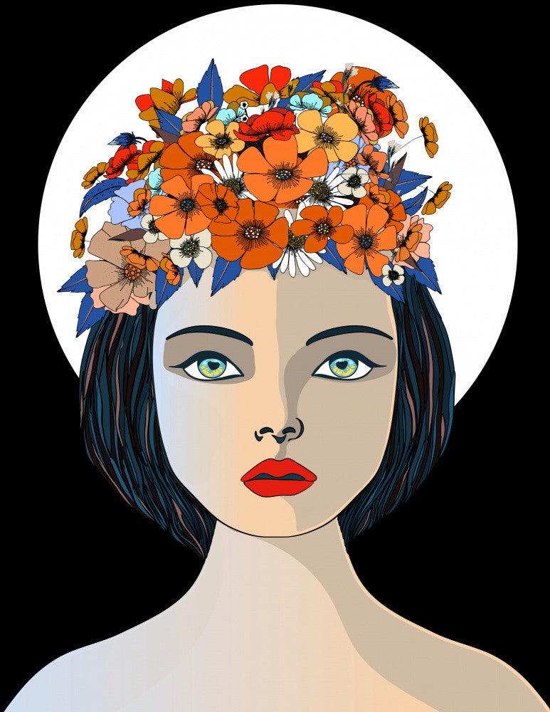 Moon Flower Girl