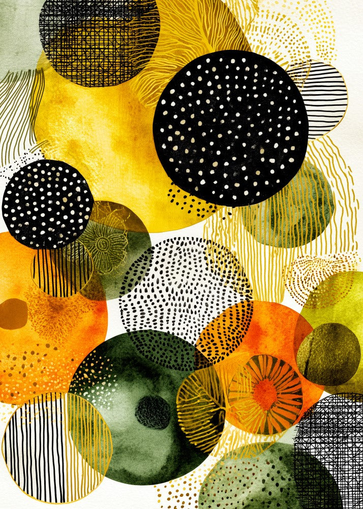 Composition with Overlapping Circles