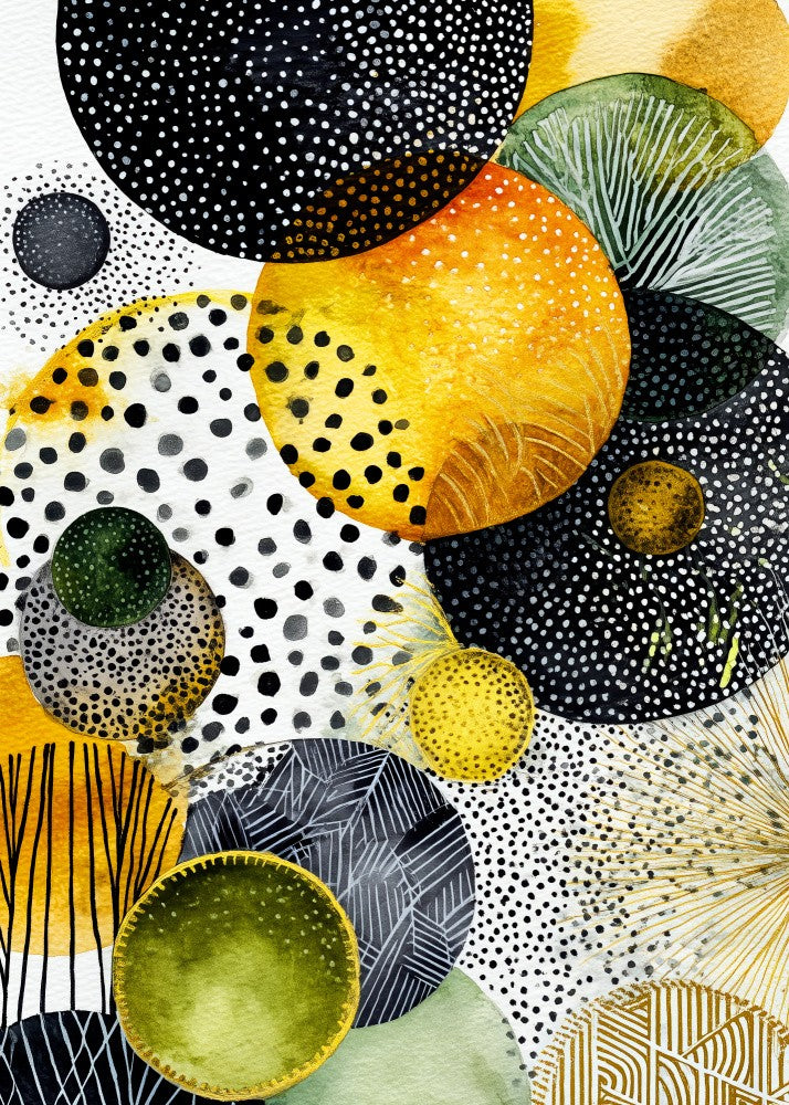 Composition with Overlapping Circles