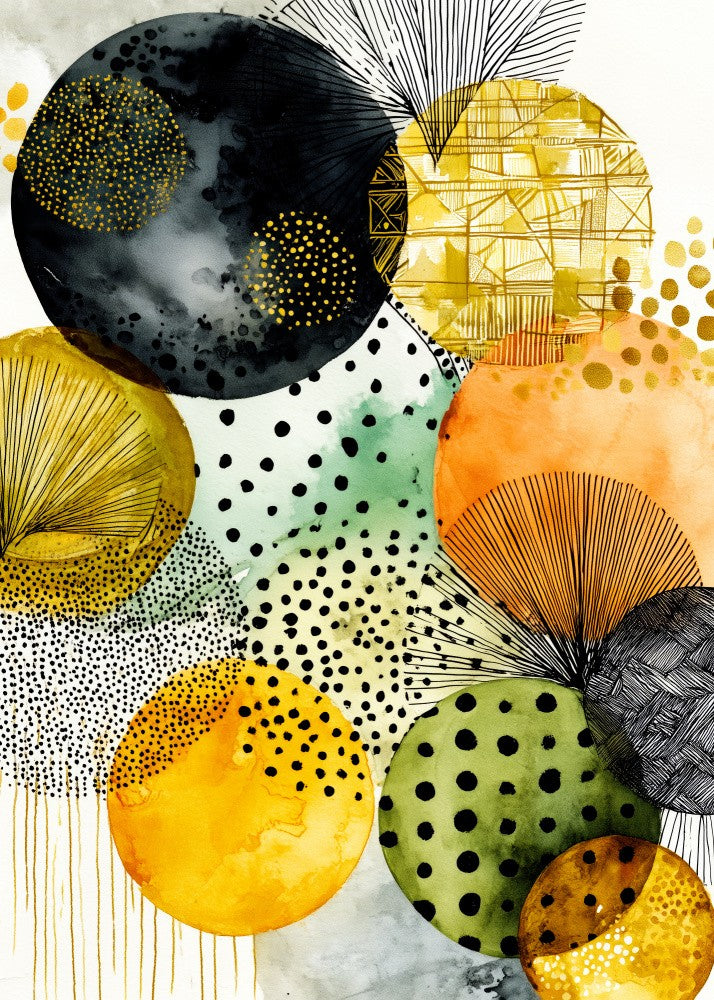 Composition with Overlapping Circles