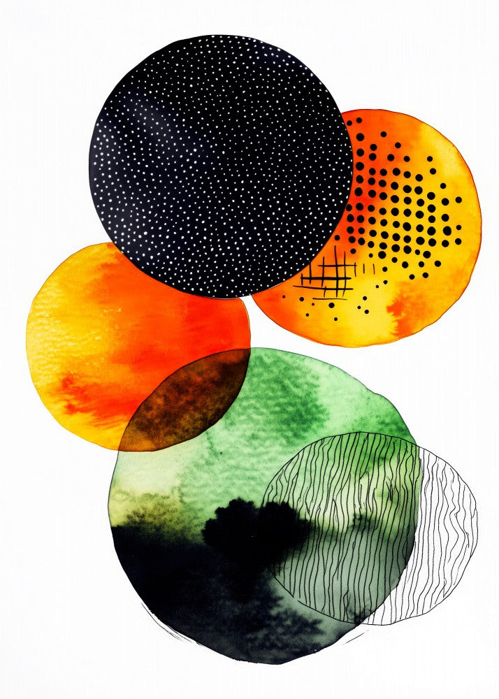 Composition with Overlapping Circles