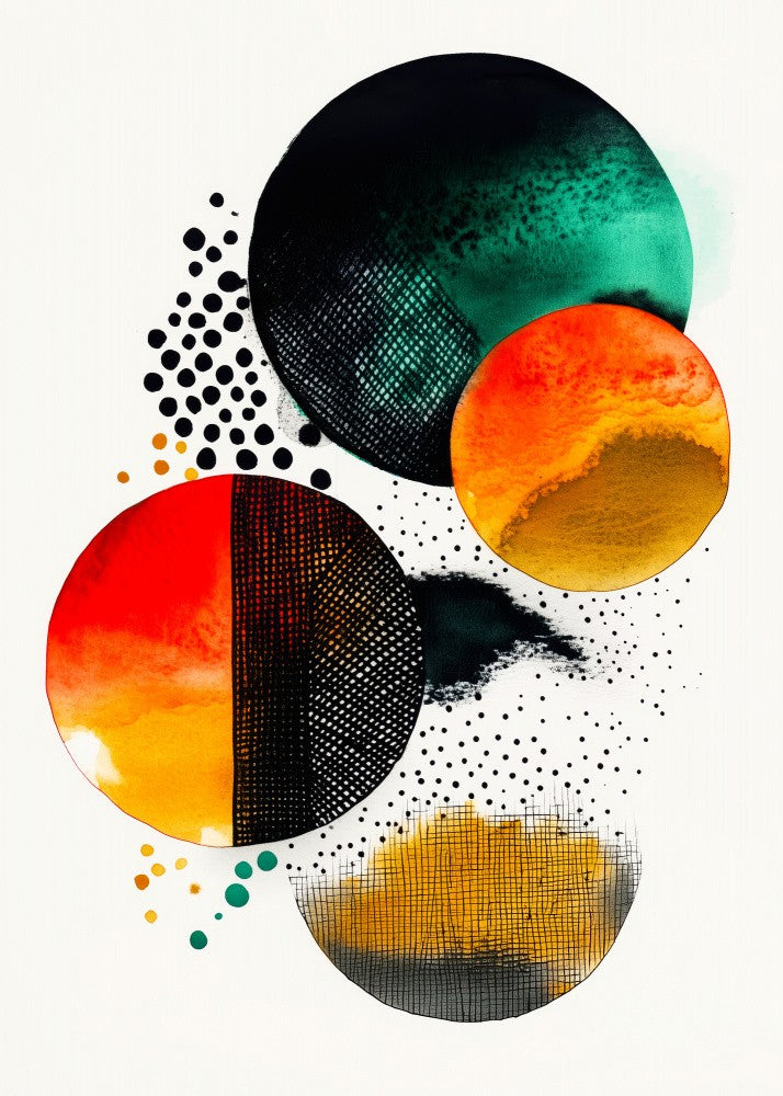 Composition with Overlapping Circles