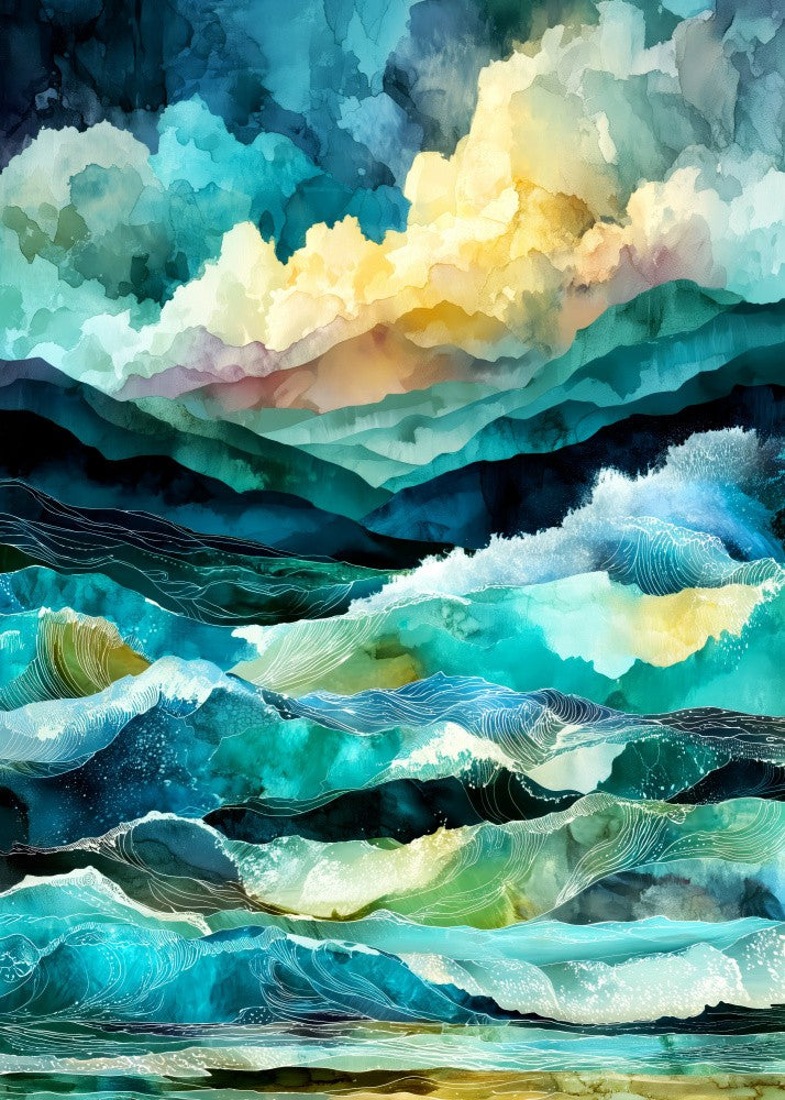 Nautica Sea Art Watercolor (17)