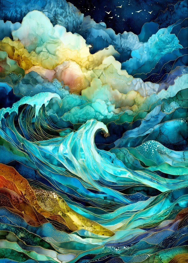 Nautica Sea Art Watercolor (24)