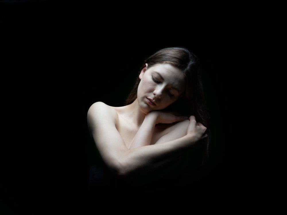 A moment of sorrow emotion