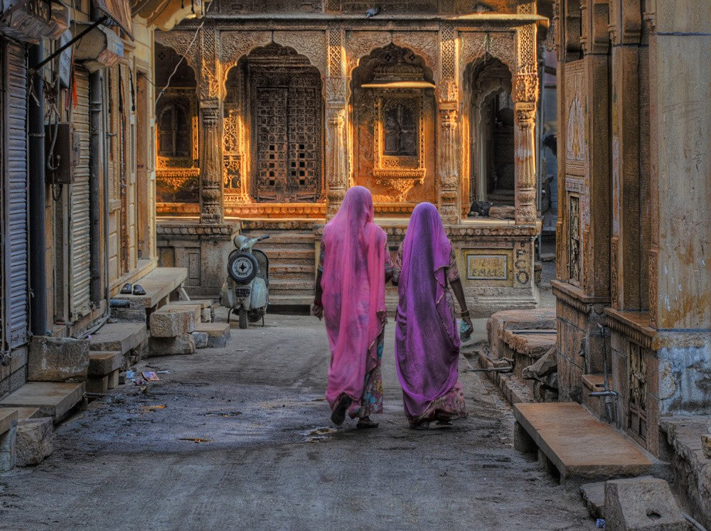 Two women in Jaisalmer