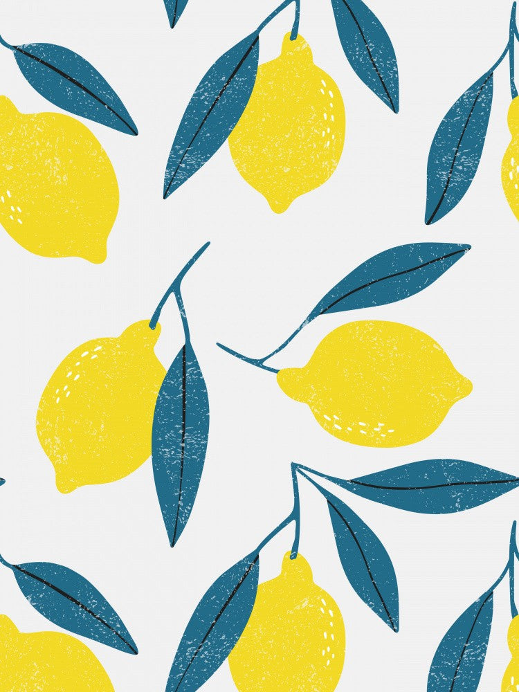 Amalfi Lemon Pattern Full