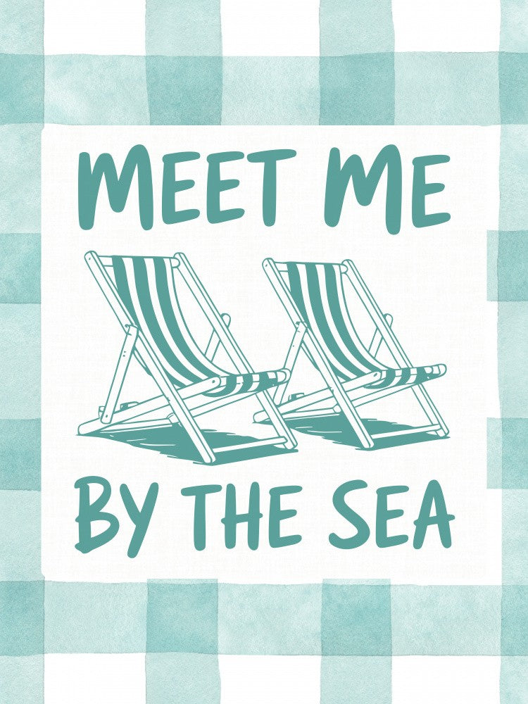 Meet Me By the Sea   Green Checks