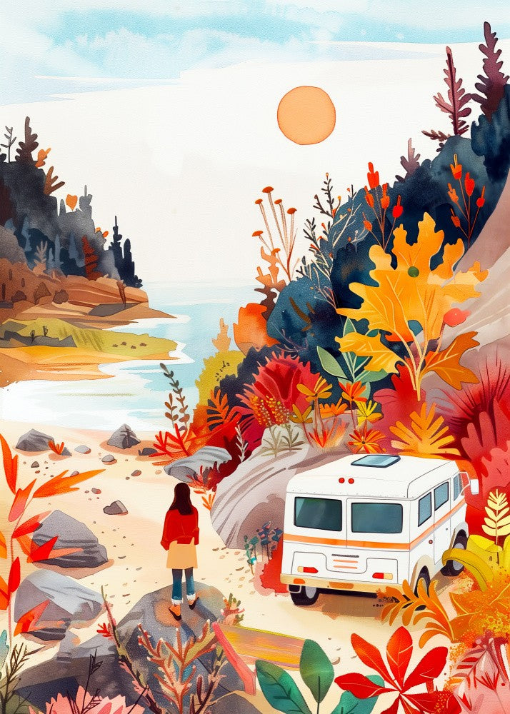 Camping summer time
