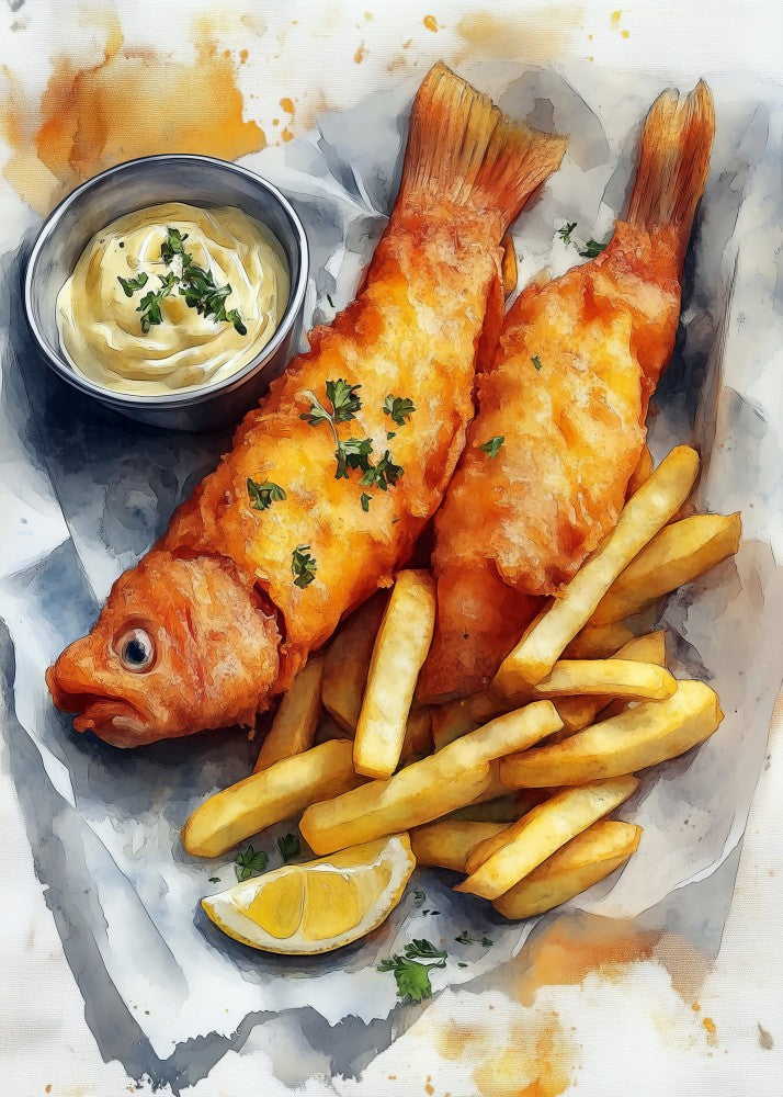 Food fish and chips