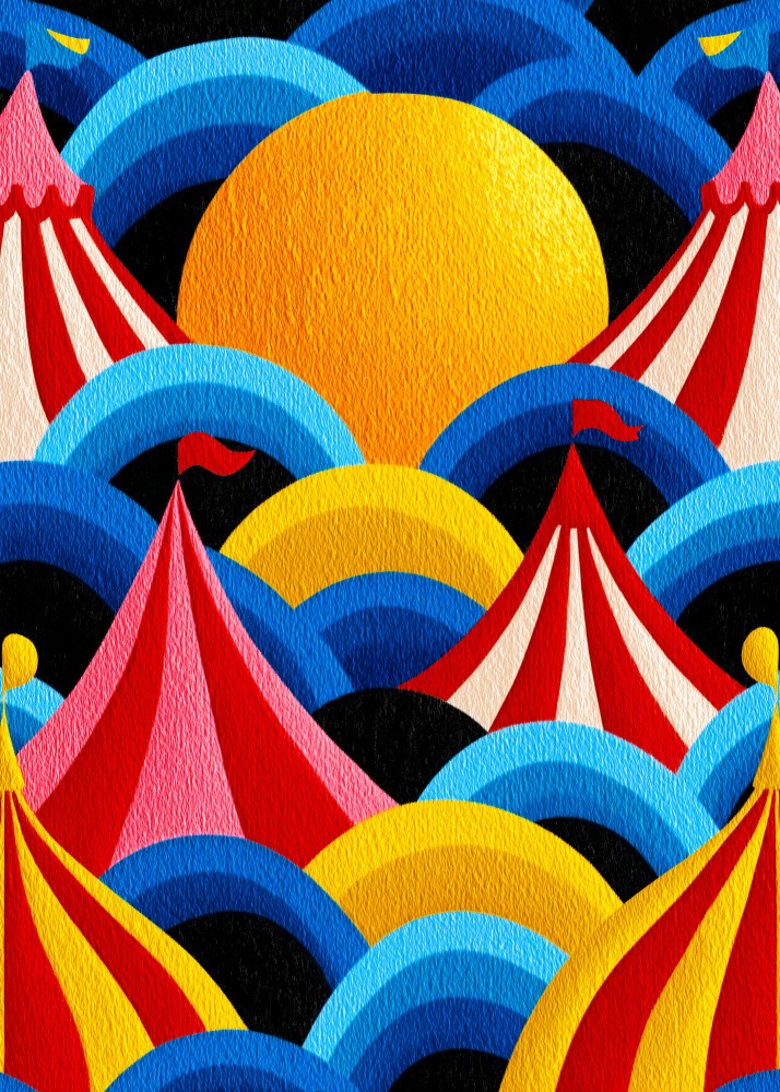 Circus big tents