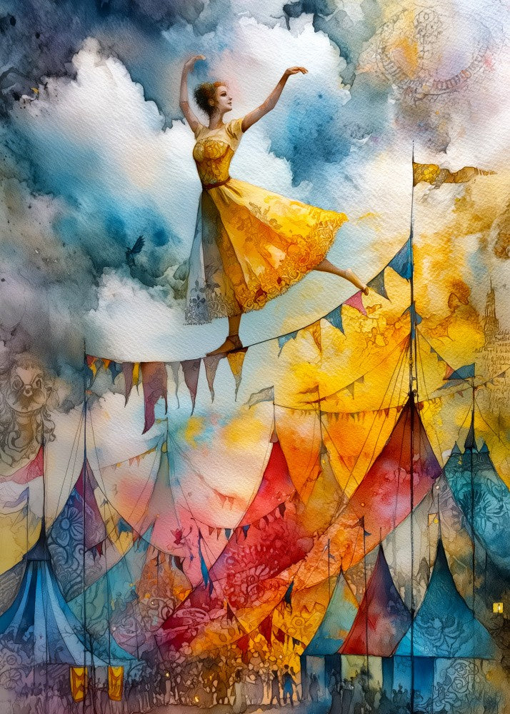 Circus acrobat