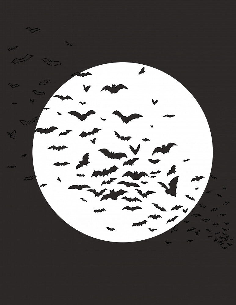 Bats under the Full Moon