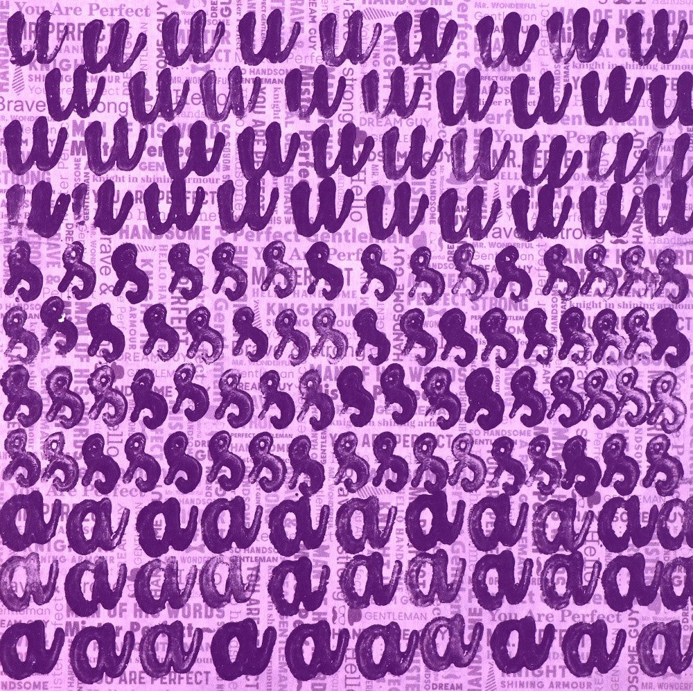Letter Art Painting 18