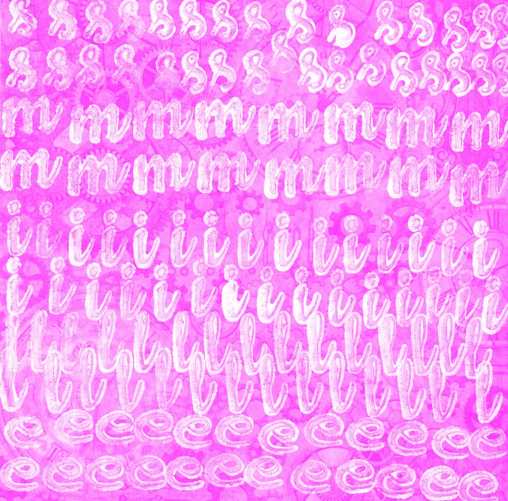 Letter Art Painting 26