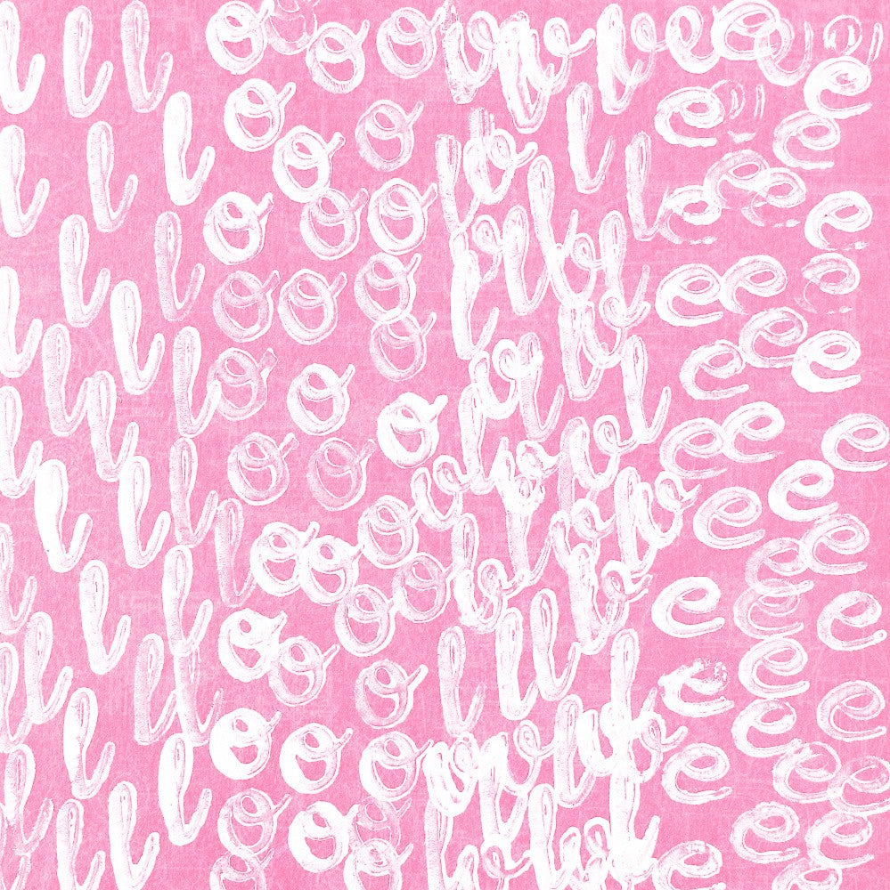 Letter Art Painting 28 Love
