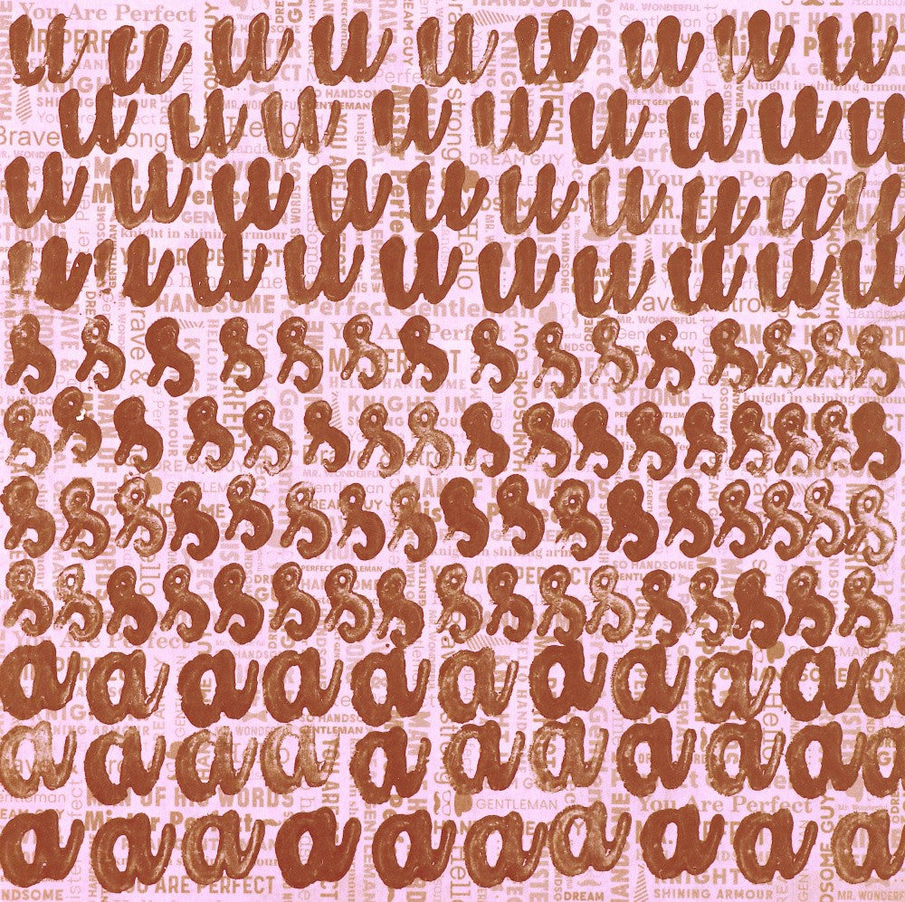 Letter Art Painting 18 USA