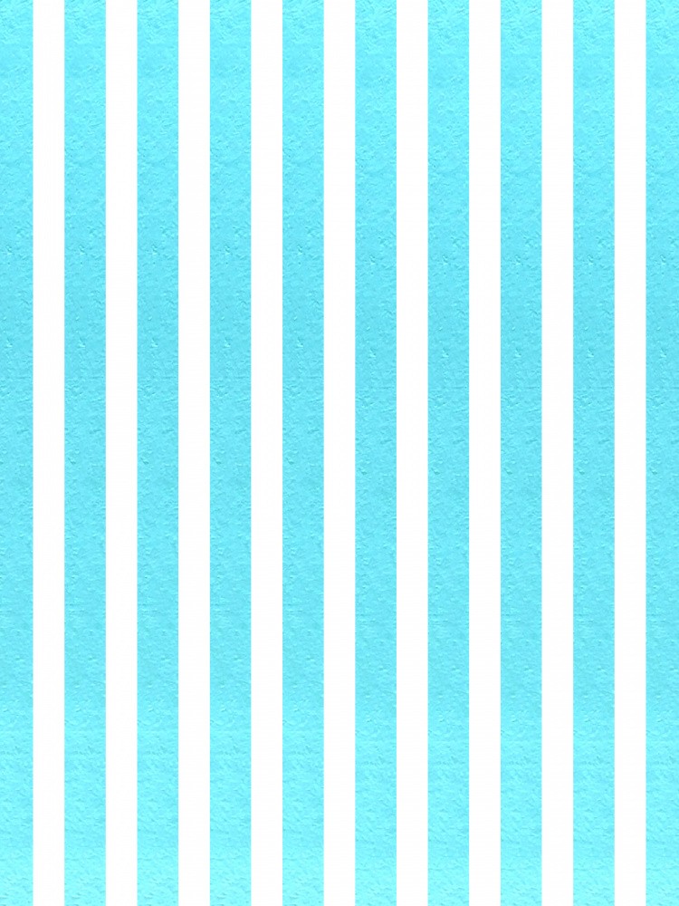 Refreshing Summer Stripes: Original Acrylic Art in Sky Blue