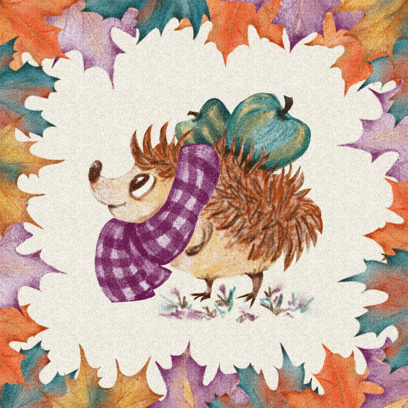 Hedgehog Harvest Walk – Study in the Forest