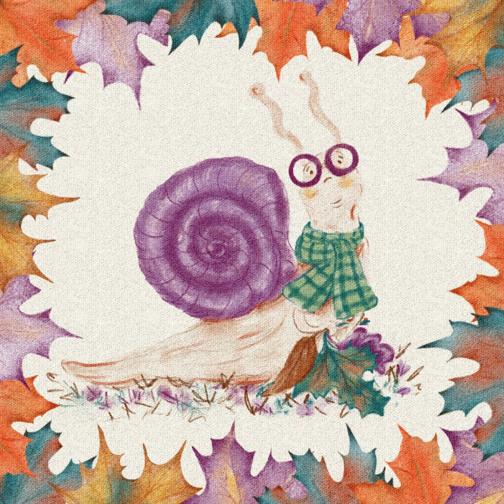 Autumn Snail Stroll – Study in the Forest