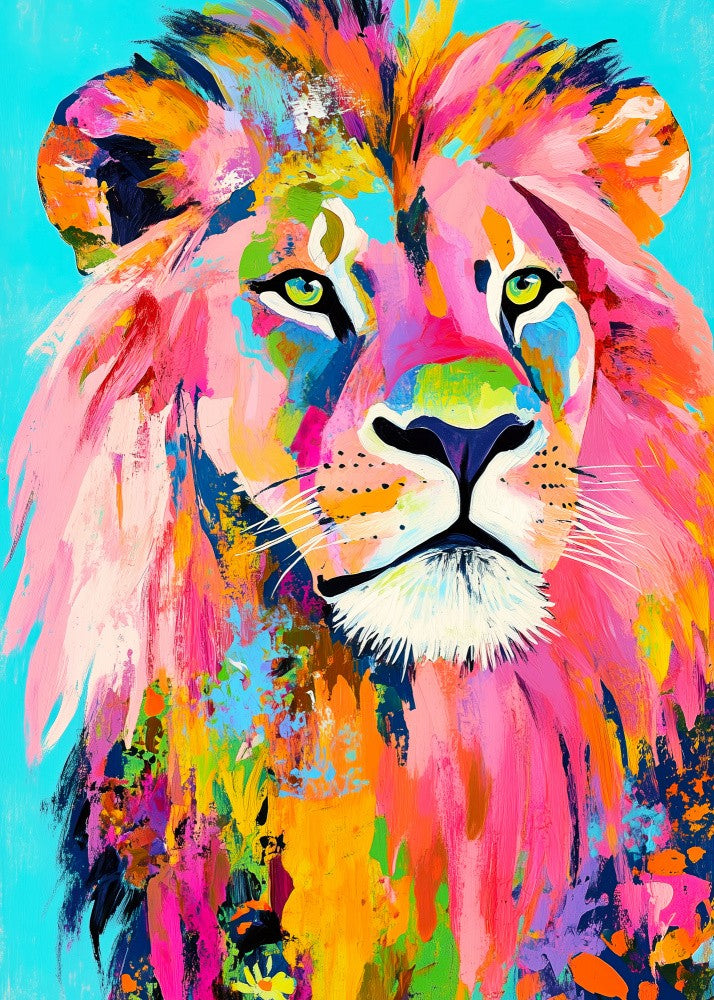 Lion Animal Art (1)