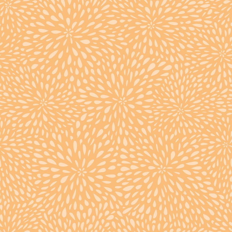 Sunflower Seeds on Yellow BG - Pattern