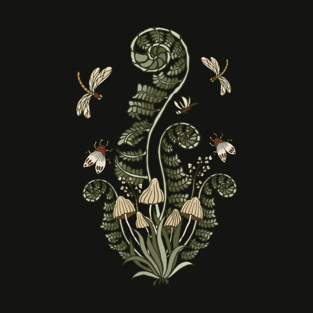 Fern and Dragonfly
