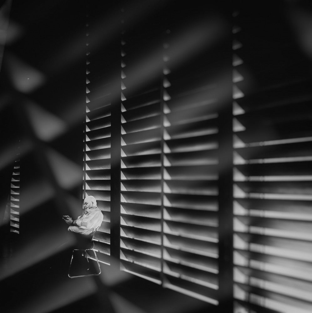 A Moment Behind The Blinds