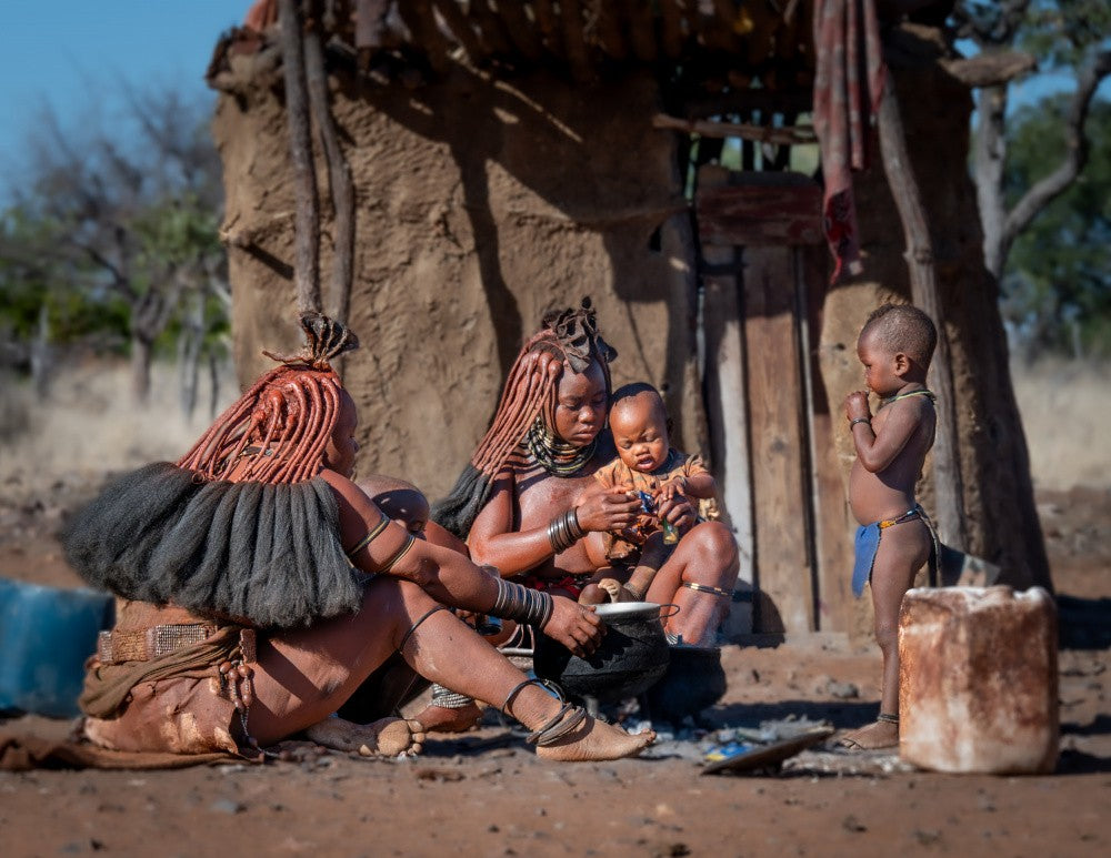 Himba mothers & children