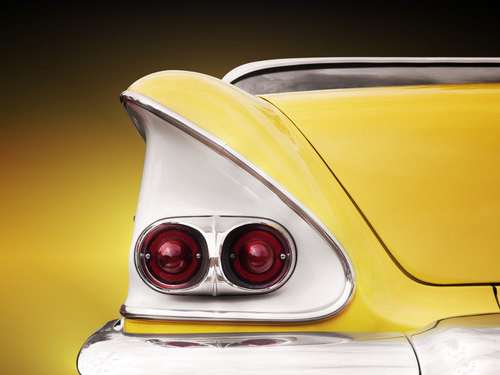 Amerikanischer Oldtimer Bel Air 1958 Heck