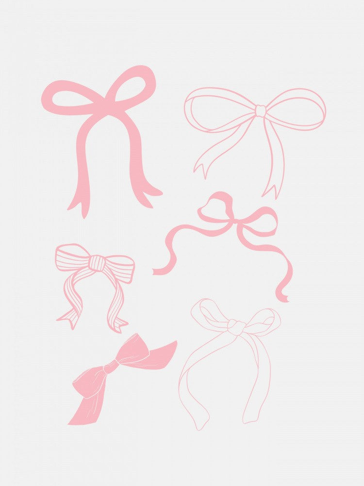 Six Bows - Pink