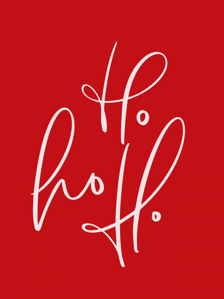 Ho Ho Ho - Red