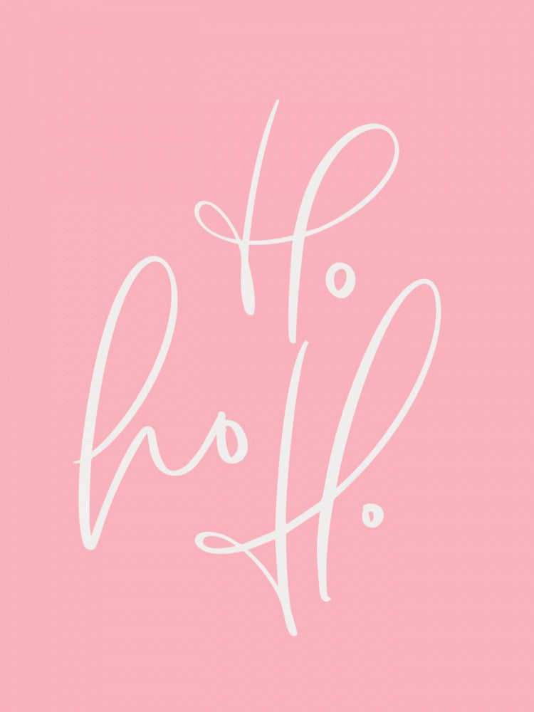 Ho Ho Ho - Rosa