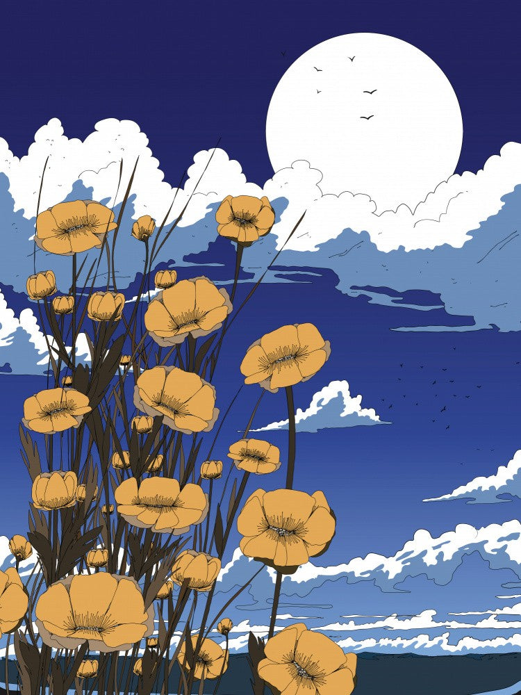 Moonrise Flowers