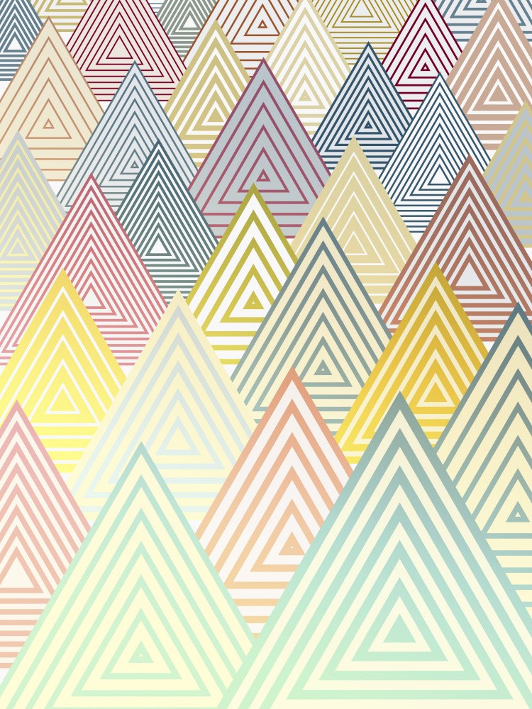 Pastel Mountains