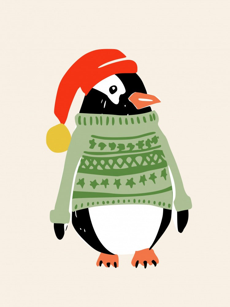 Cozy festive Penguin