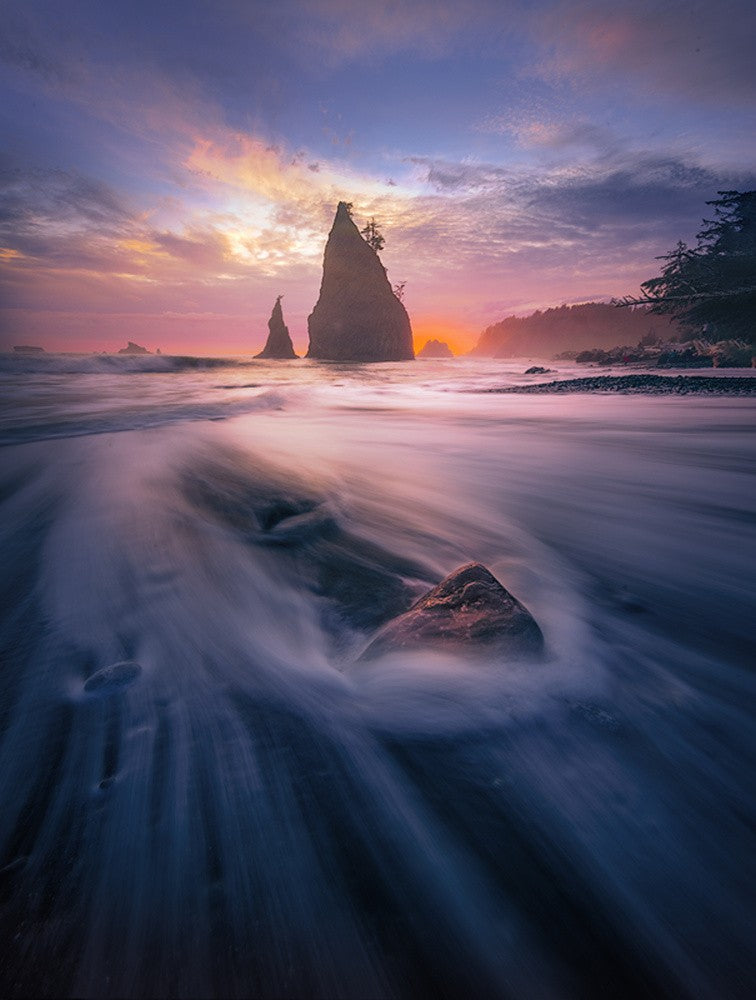 Ruby Beach at Sunset