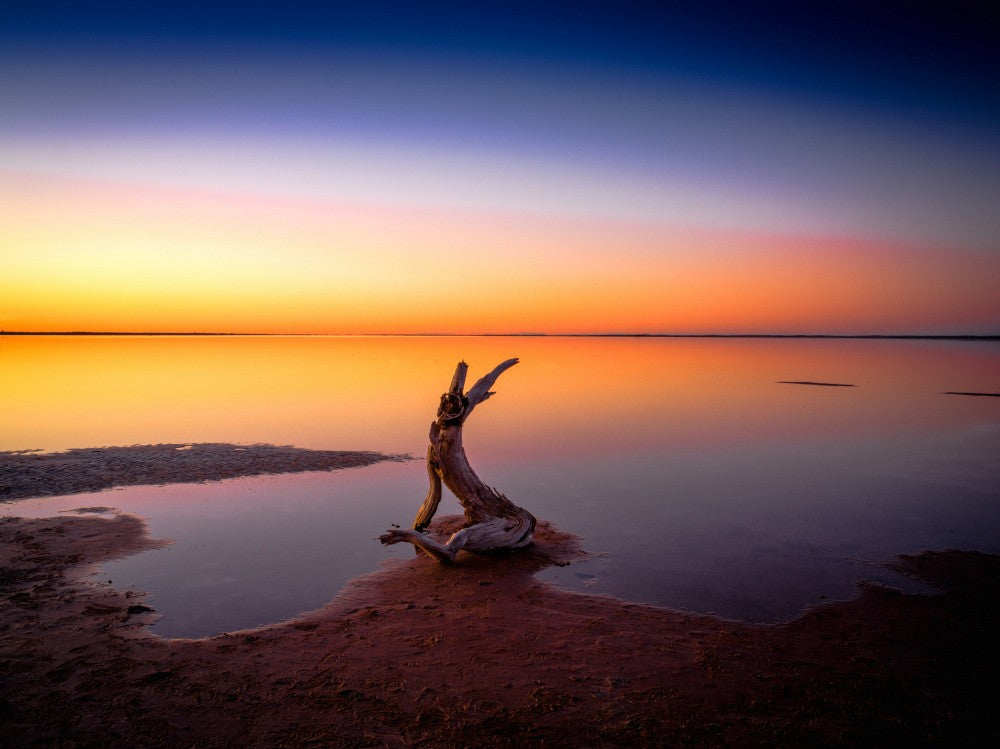 Golden dusk - Lake Tyrrell